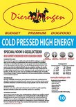 Budget premium dogfood cold pressed high energy