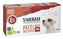 Yarrah dog alu pate multipack beef