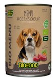 12x biofood organic hond rund menu blik