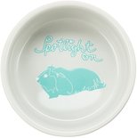 Trixie voerbak / waterbak keramiek spotlight konijn assorti