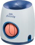 Trixie dog activity strategiespel ball&treat wit / blauw