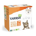 Yarrah cat multipack pouch filets in saus