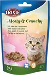 Trixie meaty & crunchy kip / catnip glutenvrij