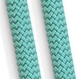 Morso hondenriem regular rope gerecycled aquamarine blauw