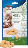 Trixie premio kip & kaas rolletjes voor katten glutenvrij