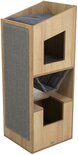 Trixie citystyle cat tower bruin / grijs