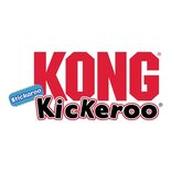 Kong kickeroo stickeroo met kreukgeluid en catnip blauw