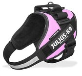 Julius k9 power-harnas / tuig voor labels roze