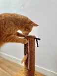 Martin kattenspeelgoed leana kicker met catnip gerecycled assorti
