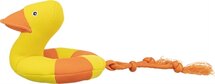 Trixie hondenspeelgoed aqua toy duck on rope