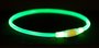 Trixie lichtgevende halsband usb flash light oplaadbaar tpu groen_