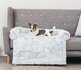 Trixie sofa bed harvey meubelbeschermer hoekig wit / zwart_