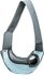 Trixie buikdrager sling draagtas lichtgrijs / lichtblauw_