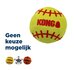 Kong cat sport balls met catnip assorti_