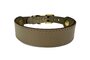Sazzz halsband hond sweetie classic leer taupe_