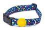 Morso halsband hond gerecycled color invaders paars_