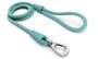 Morso hondenriem regular rope gerecycled aquamarine blauw_