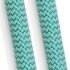 Morso hondenriem regular rope gerecycled aquamarine blauw_